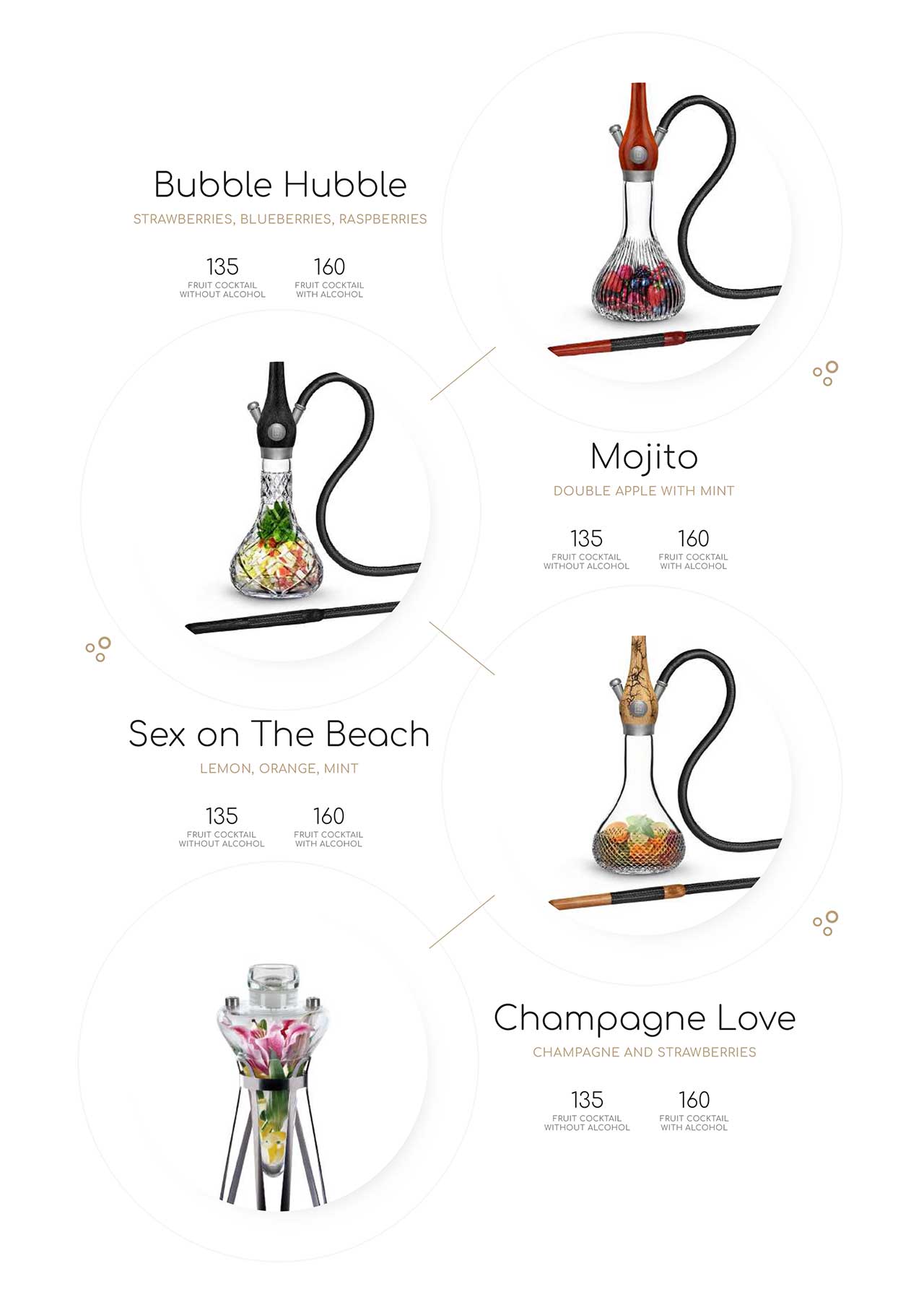 Bubble Hubble Shisha Menu A4 format back side International Paper Sizes A0, A1, A2, A3, A4, A5, A6, A7, A8, A9, A10 6 Bubble Hubble Shisha Menu A4 format - back side