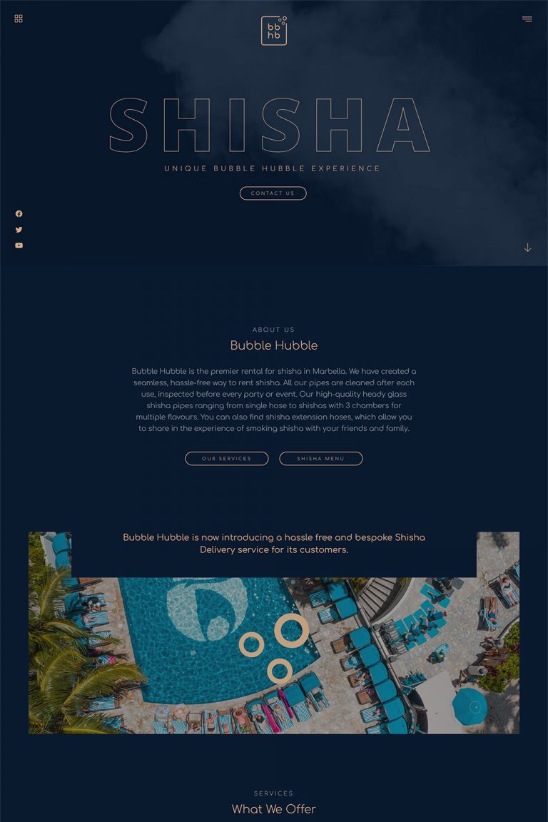 Bubble Hubble Shisha Delivery Marbella