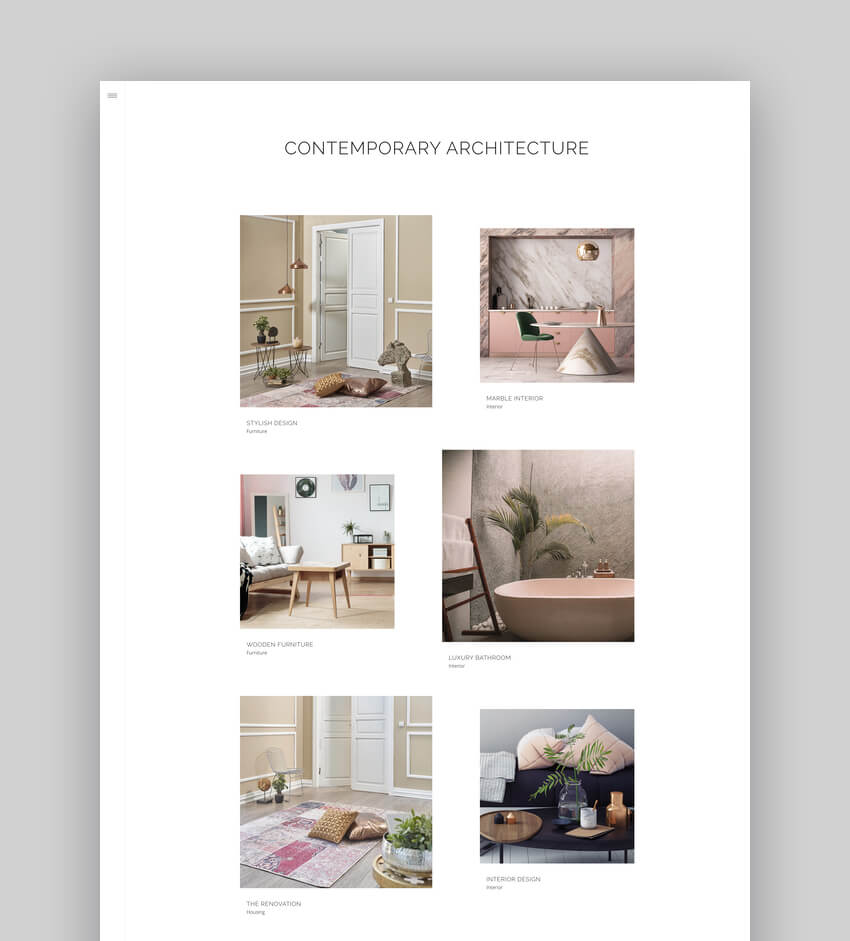 Dessau 10 Best Interior Design WordPress Themes 5 Contemporary WordPress Theme for Architects and Interior Designers