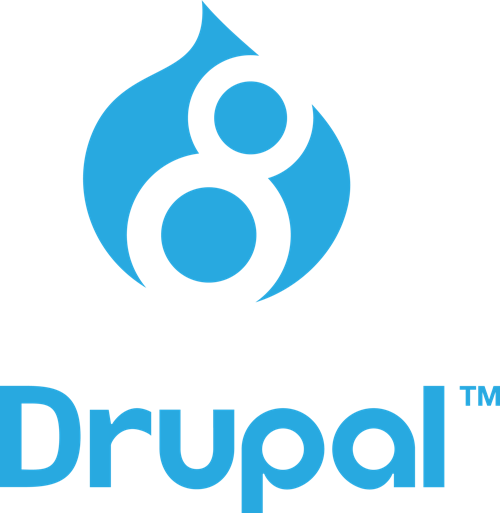 Drupal 8 logo Stacked The Best Free Open-Source CMS Options for Your Website (10+10) 3 Drupal 8 logo Stacked - Free Open-Source CMS