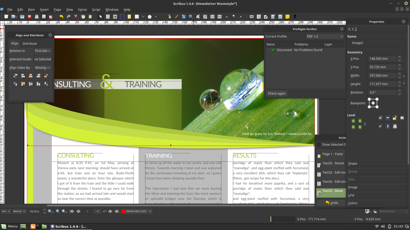 Scribus - Free Adobe InDesign alternatives